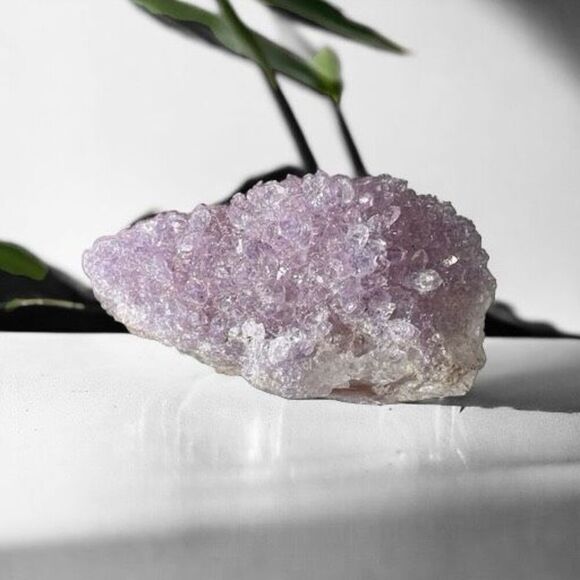 Amethyst Crystal Druzy‎ Cluster (#2) - Picture 1 of 14